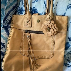 Coach leather tote